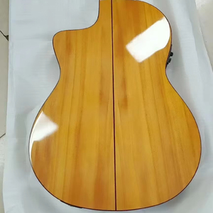 <span class=keywords><strong>Guitare</strong></span> classique <span class=keywords><strong>flamenco</strong></span> en épicéa espagnol de haute qualité K-300CE, fabriquée à la main - Product Image 2