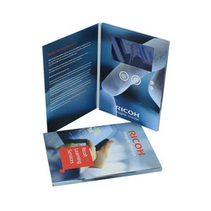 <span class=keywords><strong>A5</strong></span> Tamaño 7 pulgadas Lcd Video libro folleto tarjetas de Audio tarjeta de vídeo para la promoción - Product Image 6