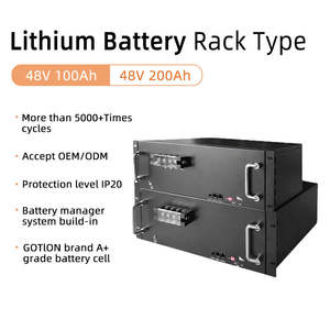 루미텍 Lumitech-R01 48V 200Ah 100AH LiFePO4 배터리 팩 CAN/RS485 16 병렬 10KW 5KW 슈퍼 용량 6000 + 사이클 태양 광 BMS - Product Image 2