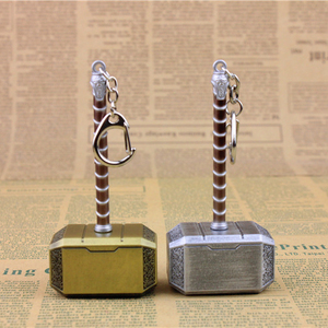 Marteau de Thor <span class=keywords><strong>Marvel</strong></span> <span class=keywords><strong>Avengers</strong></span>, qualité parfaite, marteau de Thor, porte-clés de 100 mm - Product Image 1