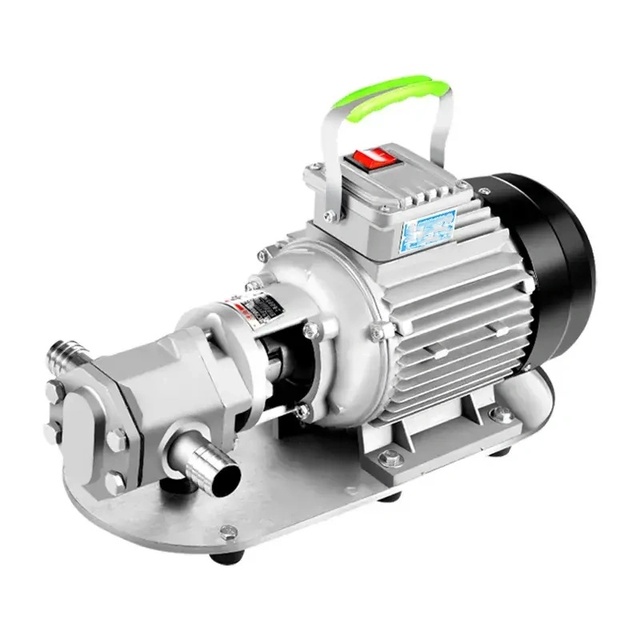 Factory Direct Sale WCB Small Double Gear Pump Portable Oil Pump Electric diesel Transfer Pump