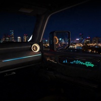 Nuevo Kit de Iluminación Ambiental Dinámica, Calidad OEM y Mejora de Lujo para el Interior de Toyota Prado/LC250 2024-2026