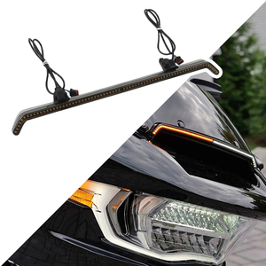 Luz LED Delantera para Motocicleta, Entrada de Aire, Intermitente, Luz de Circulación Diurna DRL para Harley CVO Road Glide ST 117 121, Accesorios para Motocicleta - Product Image 2