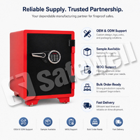 Caja Fuerte Ignífuga Digital Safewell OEM ODM, Caja de Seguridad Resistente al Fuego para Protección de Documentos en Papel y Objetos de Valor