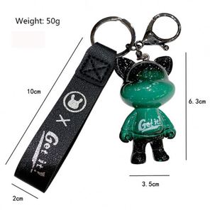 Porte-clés pendentif en PVC 2023, dessin animé 3D mignon, porte-clés de bande dessinée, cadeaux souvenirs tendance - Product Image 6