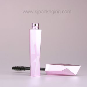 Tubo de rímel de 4ml, 9ml, 15ml, color rosa, botella vacía con cepillo de silicona - Product Image 3