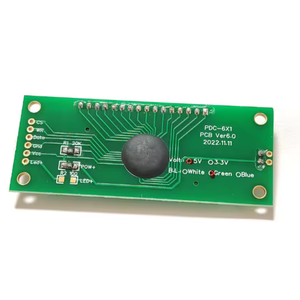 Modulo <span class=keywords><strong>LCD</strong></span> 2.4 Pollici a 6 Cifre, <span class=keywords><strong>Display</strong></span> <span class=keywords><strong>LCD</strong></span> a 7 Segmenti con Driver IC HT1621, Punto Decimale, Retroilluminazione Bianca, Colore Verde - Product Image 6