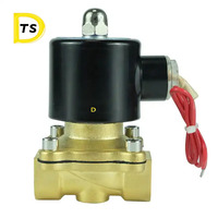 Électrovanne en laiton normalement ouverte/fermée électrovanne en laiton NC pas de filetage BSP NPT en stock électrovanne en laiton à 2 voies