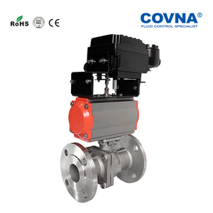 วาล์วควบคุมการไหลแบบสองทาง COVNA 90-Day Window ขนาด DN80 แบบหน้าแปลน ควบคุมด้วยลม รุ่น HK55F - Product Image 6