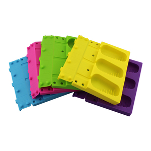 Proveedor Chino de Moldes de Silicona para Helados Mini, Coloridos, de Plástico, Libres de BPA, con 3/4 Cavidades, Personalizables, OEM/ODM para Cocina - Product Image 1