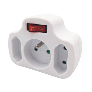 16A France ổ cắm cắm adapter với chuyển đổi EU Power Strip ổ cắm - Product Image 3