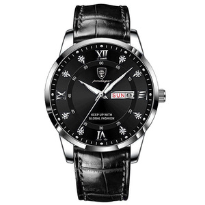 Reloj Automático de Lujo para Hombre con Caja de Fibra de Carbono, Esfera Degradada con Diseño de Atardecer, Correa de Nailon y Cristal de Zafiro - Product Image 4