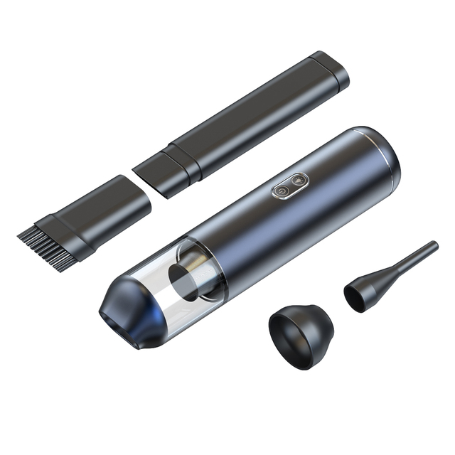 V19S Handheld Mini Vacuum Cleaner and Blower 14000PA High Suction Power ABS Dry Cleaning for Home Car Use Type-C Fast Charger