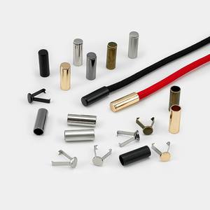 कस्टम एगलेट रंग टिकाऊ धातु धातु कॉर्ड लॉक कॉर्ड अंत कैप एगेट - Product Image 2