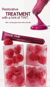 Lucidalabbra Naturale Page Vine Effetto Volumizzante, Gloss Labbra 3D Cristallino Colorato Idratante - Product Image 4