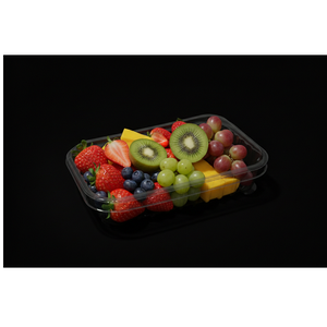 กล่องพลาสติกใสสำหรับผลไม้แบบมีฝาปิด สำหรับบรรจุผลไม้สด เช่น สตรอว์เบอร์รี บลูเบอร์รี เชอร์รี - Product Image 5