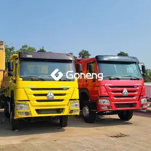 Tình Trạng Tốt 6X4 Xe Tải Tự Đổ Sinotruck Howo 10 Wheeler Được Sử Dụng Xe Tải Giá Ở Châu Phi Trung Quốc