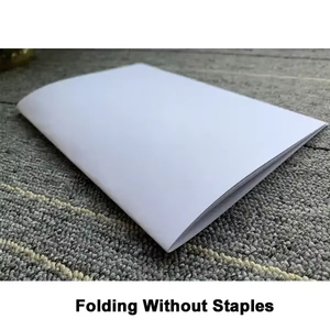 Saddle Flat Fast Speed 170 Booklet Maker Automatic Books Folding and <b>Binding</b> Paper Staple and Folding <b>Machine</b> - Product Image 4
