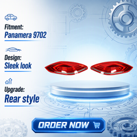 Grosir Cocok untuk Upgrade Model Panamera 2010~2013 ke Gaya Bumper Belakang dan Lampu Belakang Model 2014~2017.