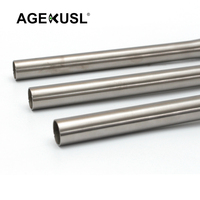 Guidon de vélo AGEKUSL en titane Ti, guidon plat 25,4 560 mm pour vélo pliant Brompton 3Sixty JAVA NEO