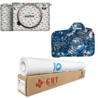Rouleau de vinyle PVC brillant auto-adhésif, écologique, résistant aux UV, sans bulles, matériau amovible pour autocollant de protection d'appareil photo et affiche de voiture