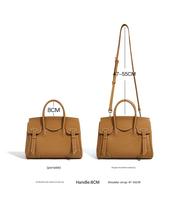 Sac fourre-tout en cuir véritable imperméable de luxe avec logo personnalisé, fermeture à glissière, pour femmes, à porter à l'épaule ou en bandoulière, pour les soirées