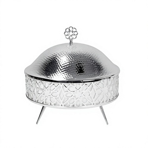 Chauffe-plat en métal de luxe, design personnalisé, fait main, style classique, vente en gros, nouveau chauffe-plat en métal - Product Image 1