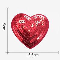 Écussons brodés personnalisés légers en chenille et sequins thermocollants pour porte-clés, couture, badges logo laser, appliques pour chapeaux et sacs