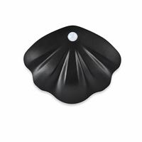 Appliques murales sans fil magnétiques rechargeables en forme de coquille avec détecteur de mouvement et veilleuses LED pour la maison et le bureau