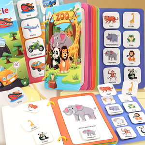 <span class=keywords><strong>Livre</strong></span> d'activités <span class=keywords><strong>Montessori</strong></span> calme et créatif à faire soi-même, à feuilles détachables, jouet éducatif pour enfants de maternelle, échantillon gratuit - Product Image 3