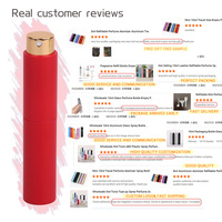 Mini vaporisateur de parfum 10 ml, couleur bonbon, flacon de parfum rechargeable à ouverture rotative, atomiseur, échantillon gratuit