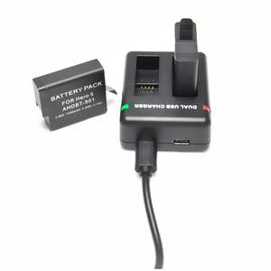 <span class=keywords><strong>Double</strong></span> port de chargement Hoshi, Station d'accueil USB, support de <span class=keywords><strong>chargeur</strong></span> + câble, pour <span class=keywords><strong>Gopro</strong></span> Hero 5, caméra d'action, <span class=keywords><strong>chargeur</strong></span> AHDBT-501 - Product Image 4