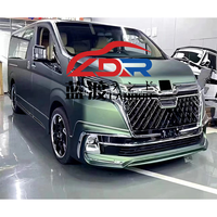 Bodykit Bumper C-PP Hiace Grandia Quantum WALD Grille Lampu Depan LED Model Bolt-On Plug Play Baru Universal Fitment