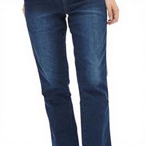 High Casual Straight Fit Denim <b>Jeans</b> Premium Cotton Blend Classic Cut Stylish Fade Effect Reinforced Stitching Summer <b>Button</b> - Product Image 1