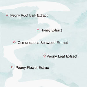 Mascarilla Facial de Tela Reparadora, Calmante e Hidratante para Piel Sensible/Seca <span class=keywords><strong>con</strong></span> Hialuronato de Sodio, Peony Moyu Orgánica, Directo de Fábrica - Product Image 3