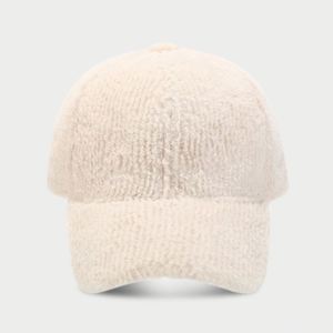 Gorra de Béisbol de Felpa de Color Sólido, Nueva Tendencia Otoño 2024, para Mujer y Hombre, Cálida para Invierno - Product Image 3