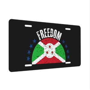 Plaque d'immatriculation de voiture avec drapeau de l'île <span class=keywords><strong>Maurice</strong></span>, emblème patriotique, 6 x 12 pouces, décoration de voiture, accessoire - Product Image 3