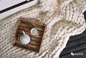 Couverture de canapé en laine tressée, plaid à gros fils épais, nouvelle collection - Product Image 4