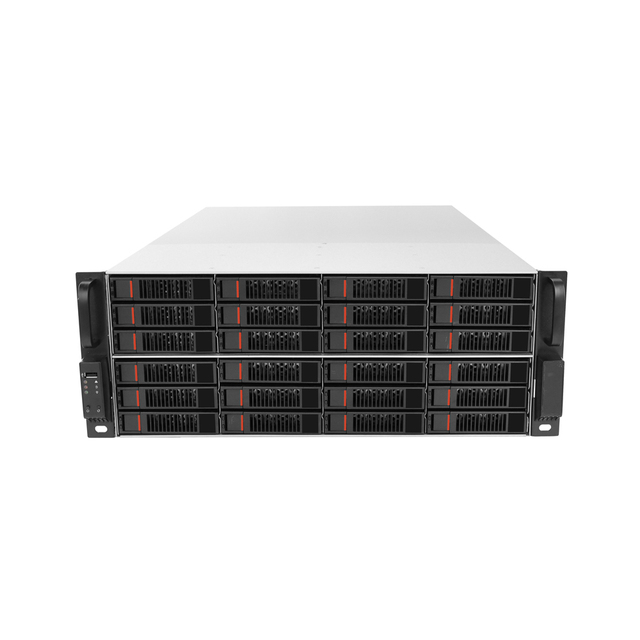24bays Server case 4u Cctv Storage Chassis New Tray Server Chassis