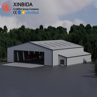 Structure en métal préfabriquée pour entrepôt/atelier/hangar/bâtiment en structure métallique