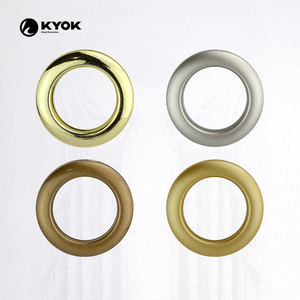KYOK Vente en gros Anneaux à œillets autobloquants pour rideaux Accessoire pour <span class=keywords><strong>tringle</strong></span> à rideaux en métal fabriqué en Chine pour rails de poteaux et accessoires - Product Image 5