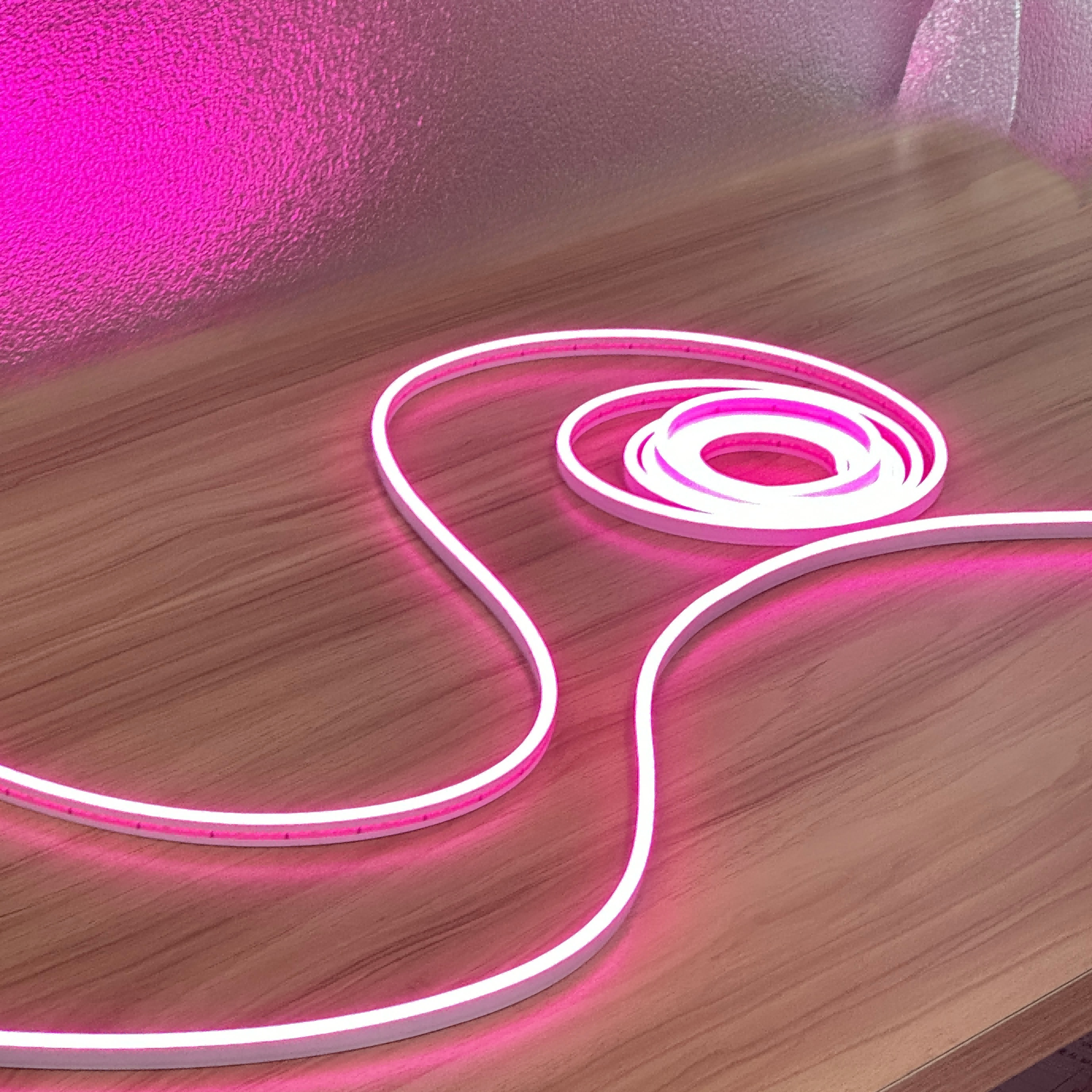 High Bright Custom DC12V Led Neon Lights 5M 120leds for Neon Signs Hotel Party Decoration Flexible Rope Light Strip Lights Sets · image 4