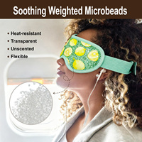 Masque oculaire rafraîchissant et chauffant en gel personnalisé Senwo, nouveau produit très vendu, pour les opérations oculaires, le soulagement du stress et de la tension - Vert
