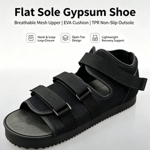 Nuevo Zapato Médico Postoperatorio Ligero 2026 con Suela TPR Antideslizante Ajustable para <span class=keywords><strong>Fractura</strong></span> <span class=keywords><strong>de</strong></span> Escapófilo, Talón y Esguince <span class=keywords><strong>de</strong></span> <span class=keywords><strong>Pie</strong></span> - Product Image 3