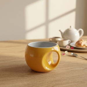 2026 New Design Yanxiang Ceramic Coffee <strong>Mug</strong> <strong>Set</strong> <strong>6</strong> Pcs BPA Free Dishwasher &amp; Microwave Safe Large Capacity Cappuccino Milk Cups - Product Image 5
