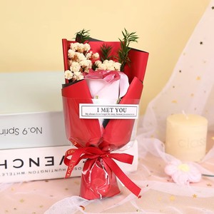 สบู่ดอกกุหลาบแห้งทำมือ Creative Stars สไตล์จีน <span class=keywords><strong>520</strong></span> ช่อมินิวันวาเลนไทน์ ของขวัญแฮนด์เมดสุดหรู ขายส่ง - Product Image 6