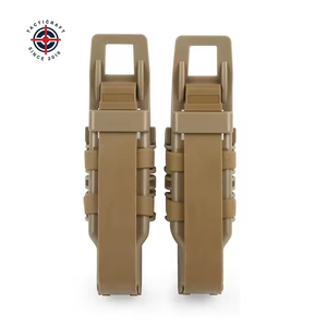 Funda Táctica Doble para Cargador Daqin Classic de 2 Piezas, Porta Cargadores Rápido, Material PVC, Cierre de Botón, Bolsa de Cintura Portátil - Product Image 1