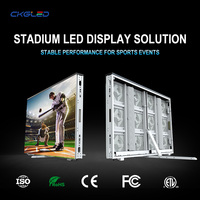 Écran LED périmétrique de stade P6.25, fournisseur d'affichages LED fixes en extérieur