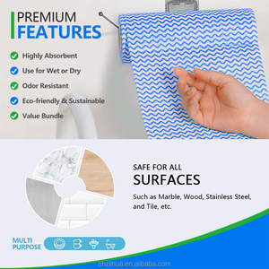 Lingettes Non tissées Super absorbantes, tout usage, chiffon de nettoyage de cuisine réutilisable - Product Image 5