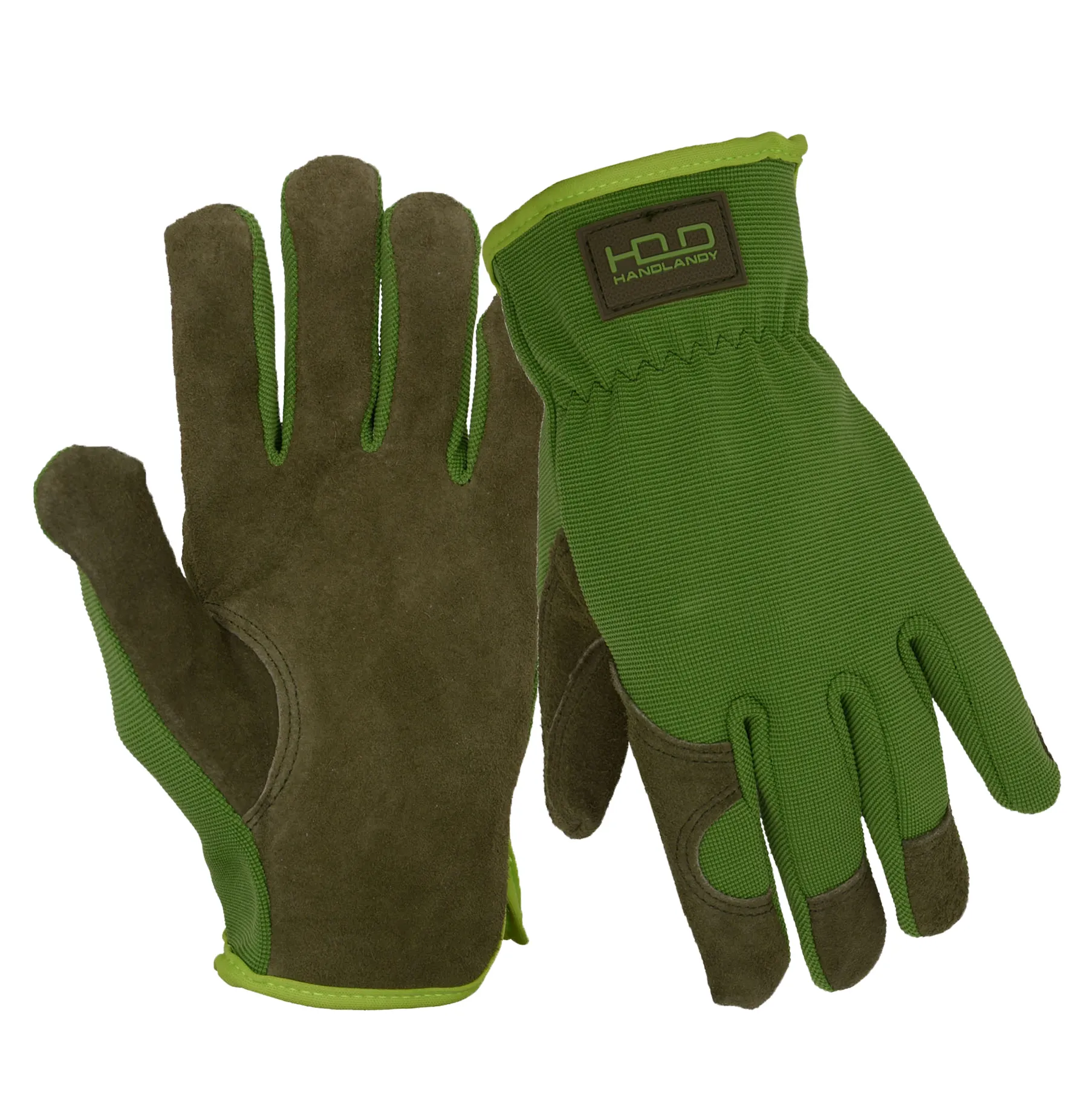 HDD In Stock whole sale men fitness waterproof leather driving thin light house work gardening mechanic gloves